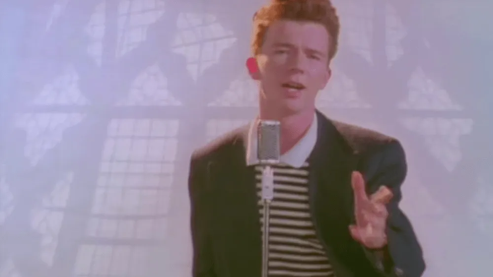 ASCII Rickroll