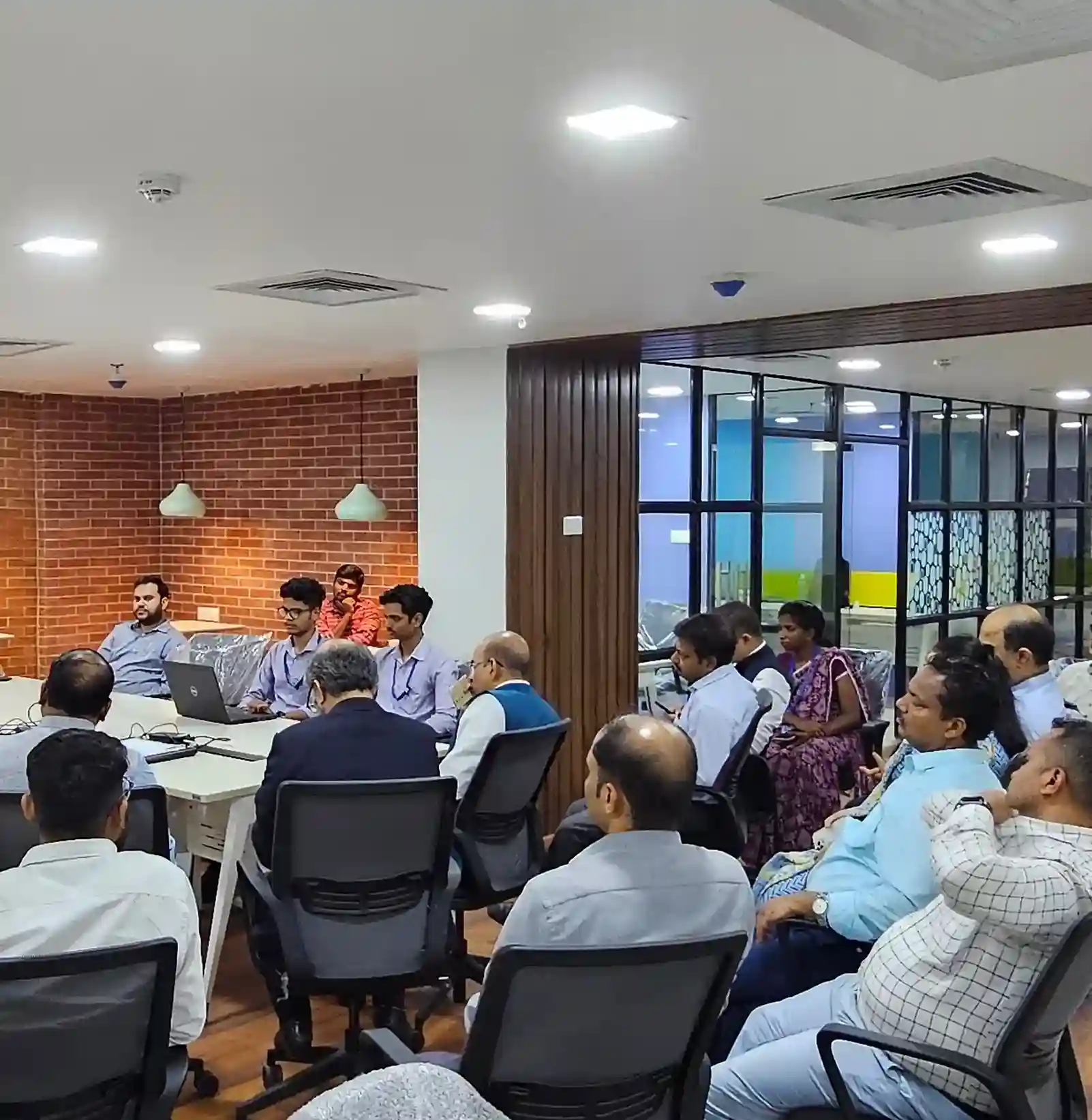 Meeting with the I.T. Secretary of Odisha