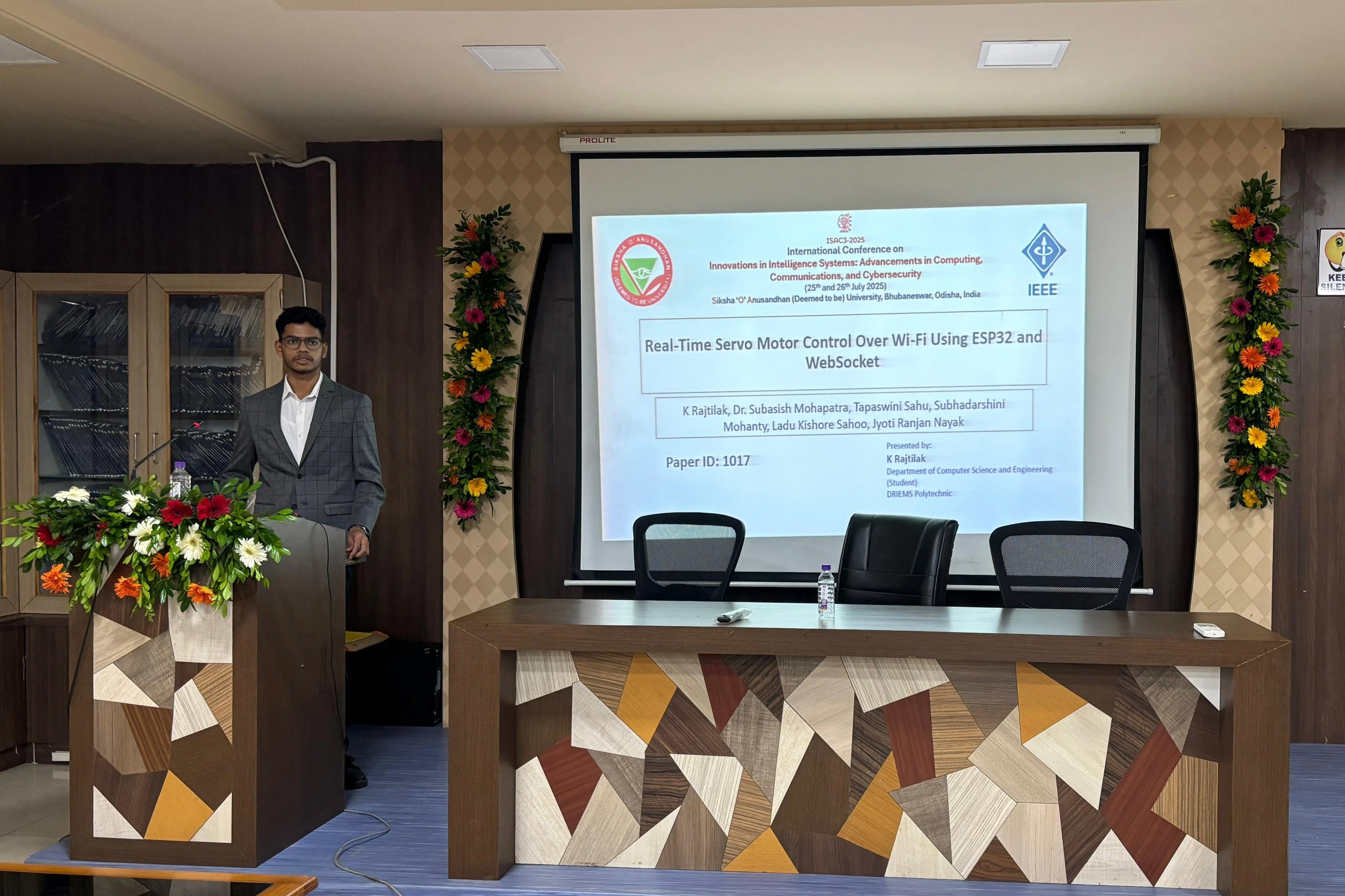 From Code to Conference: My First Research Paper at ISAC3-2025